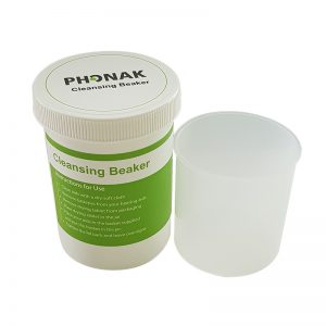 Phonak C&C Line Cleansing Beaker  & Drying Capsules Kit  <br>(1 set Beaker & 3 packs total 12pcs  Capsules)